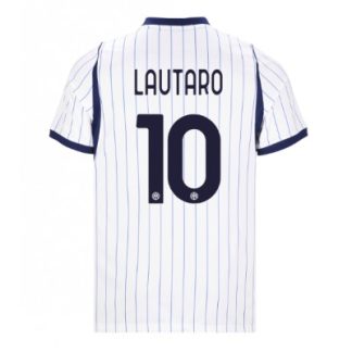 Køb  Inter Milan Lautaro Martinez #10 Udebanetrøje 2026-27 Herre Kortærmet Fodboldtrøje