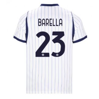 Køb  Inter Milan Nicolo Barella #23 Udebanetrøje 2026-27 Herre Kortærmet Fodboldtrøje