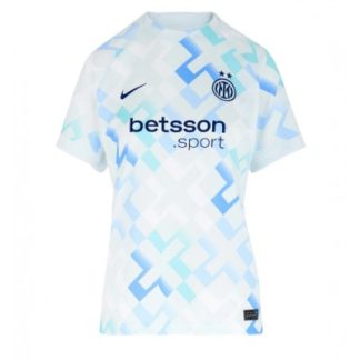 Køb  Inter Milan Udebanetrøje Fodboldtrøje Dame 2025-26 Kortærmet