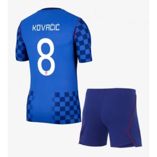 Køb  Kroatien Mateo Kovacic #8 hjemmebanetrøje sæt til børn VM 2026 2