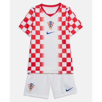 Køb Kroatien hjemmebanetrøje børne fodboldsæt VM 2026 på nettet Køb Kroatien hjemmebanetrøje børne fodboldsæt VM 2026