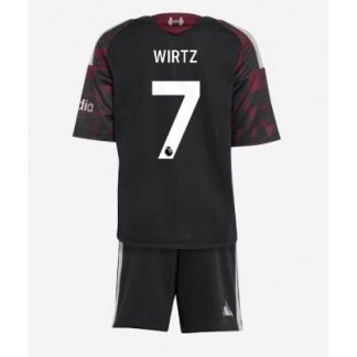 Køb  Liverpool Florian Wirtz #7 Tredjetrøje fodboldsæt børn 2026-27 3