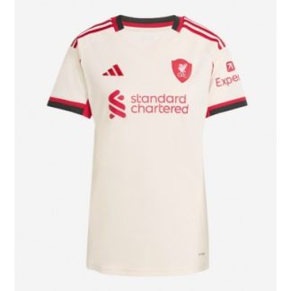 Køb  Liverpool Udebanetrøje Dame Fodboldtrøjer 2025-26 Kortærmet