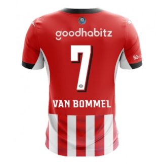 Køb  PSV Eindhoven Ruben van Bommel #7 Hjemmebanetrøje  Mænd Fodbold Trøjer 2026-27 Kortærmet