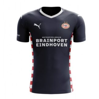 Køb  PSV Eindhoven Udebanetrøje  Mænd Fodbold Trøjer 2025-26 Kortærmet