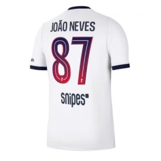 Køb  Paris Saint Germain PSG Joao Neves #87 Udebanetrøje 2026-27 Fodboldtrøje til Mænd