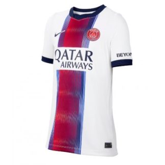 Køb Paris Saint-Germain Udebanetrøje Dame Fodboldtrøjer 2026-27 hvid Kortærmet på nettet Køb Paris Saint-Germain Udebanetrøje Dame Fodboldtrøjer 2026-27 hvid Kortærmet