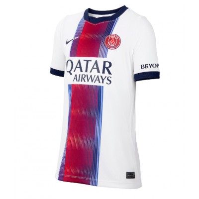 Køb Paris Saint-Germain Udebanetrøje Dame Fodboldtrøjer 2026-27 hvid Kortærmet på nettet Køb Paris Saint-Germain Udebanetrøje Dame Fodboldtrøjer 2026-27 hvid Kortærmet