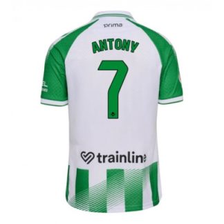 Køb  Real Betis Antony #7 Hjemmebanetrøje herre 2026-27 Fodboldtrøjer Kortærmet