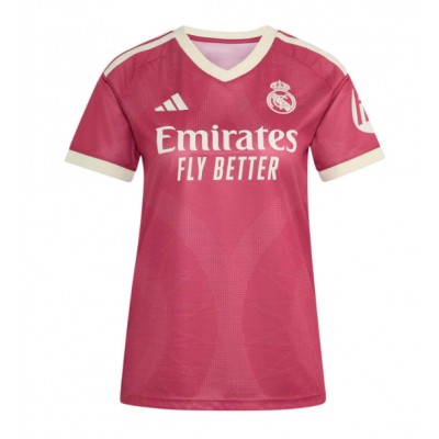 Køb Real Madrid Tredjetrøje Dame Fodboldtrøjer 2026-27 lyserød Kortærmet på nettet Køb Real Madrid Tredjetrøje Dame Fodboldtrøjer 2026-27 lyserød Kortærmet
