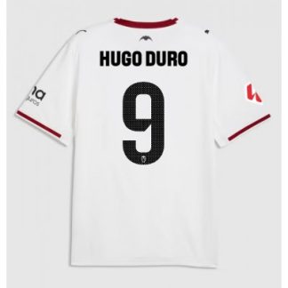 Køb  Valencia Hugo Duro #9 Hjemmebanetrøje herre 2026-27 Fodboldtrøje Kortærmet