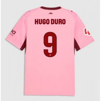 Køb  Valencia Hugo Duro #9 Tredjetrøje herre 2026-27 Fodboldtrøje Kortærmet