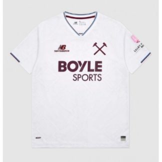 Køb  West Ham United Udebanetrøje 2026-27 Herre Fodboldtrøje hvid