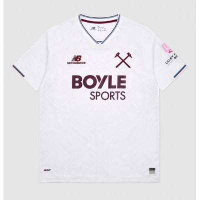 Køb West Ham United Udebanetrøje 2026-27 Herre Fodboldtrøje hvid på nettet Køb West Ham United Udebanetrøje 2026-27 Herre Fodboldtrøje hvid
