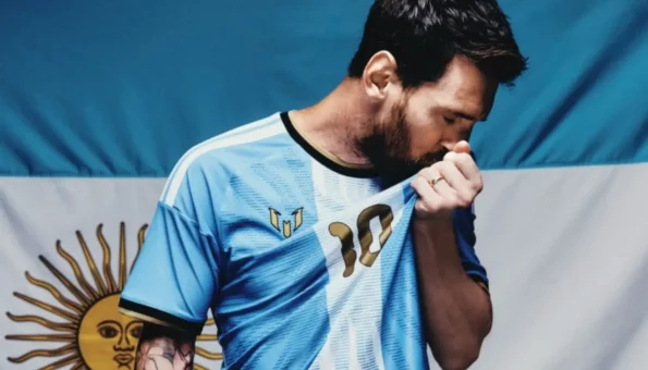 Hæderen ved 207 kampe dedikeret til det argentinske landshold!
